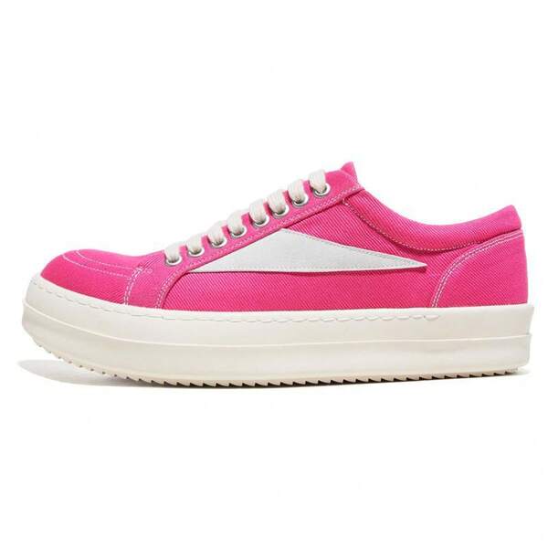Small Triangle Casual Niche Thick-Soled Height-Increasing Casual Sneakers American Style Black And White Low-Top